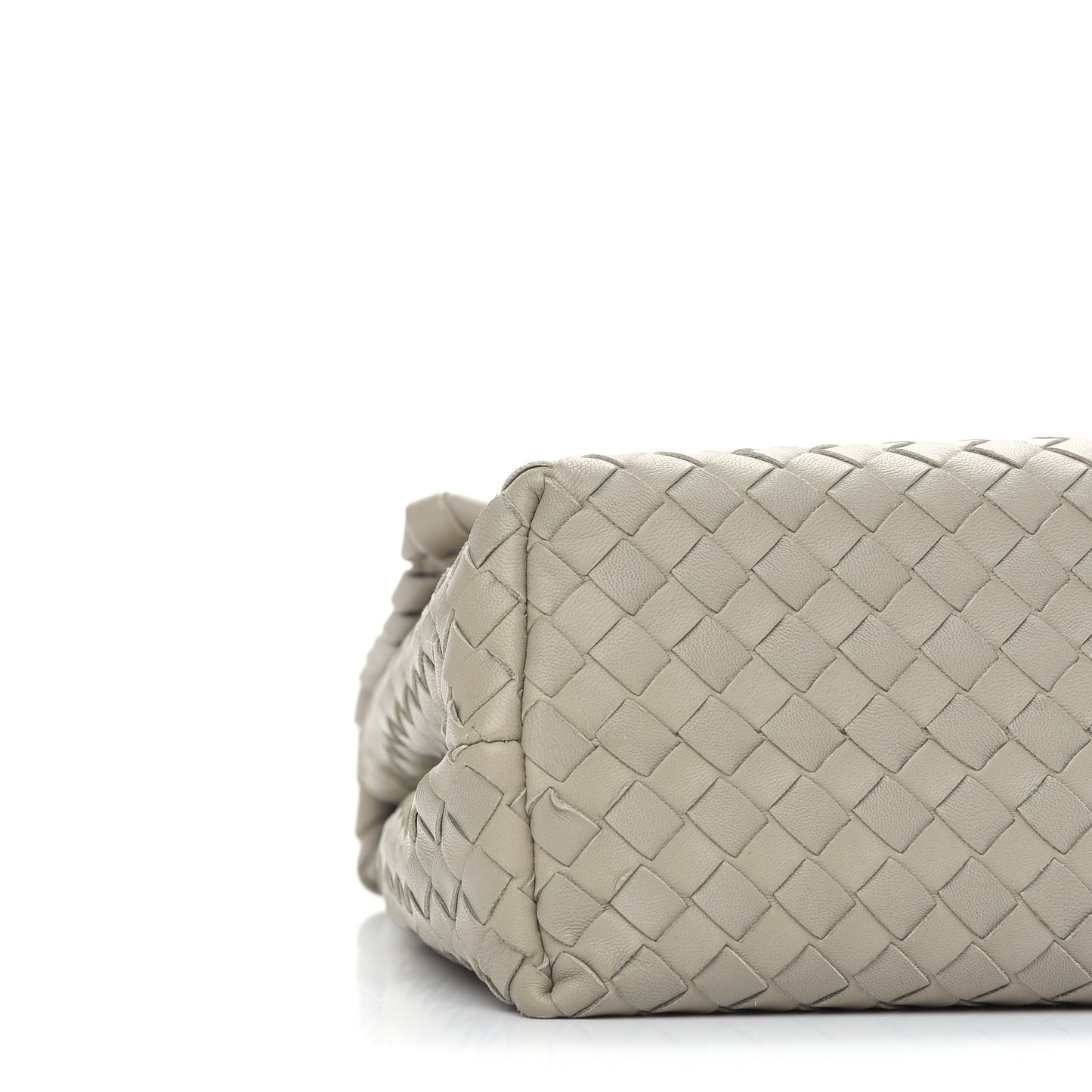 Nappa Intrecciato Large Olimpia Bag Steel