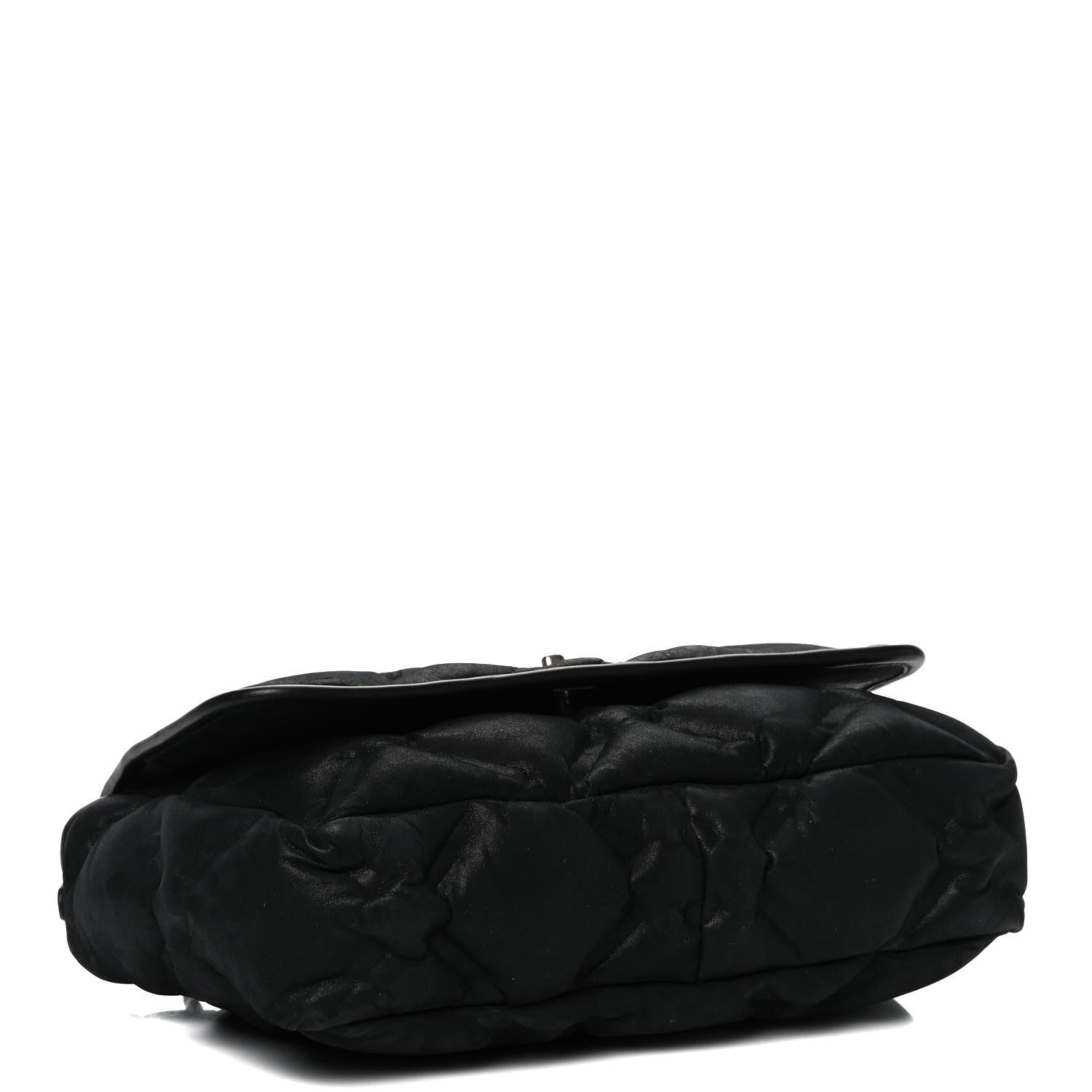 Chanel Iridescent Calfskin Quilted Small Chesterfield Flap Black 4 of 10