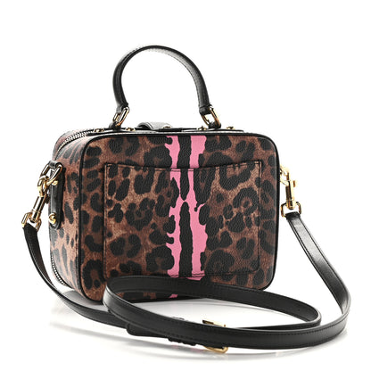 Dolce & Gabbana Dauphine Leopard Print Box Bag 2 of 8
