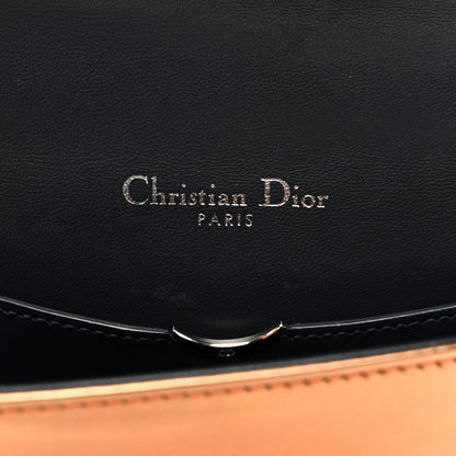 Christian Dior Metallic Patent Micro-Cannage Mini Diorama Flap Bag Orange 6 of 10