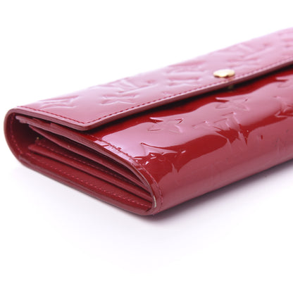 Louis Vuitton Vernis Sarah Wallet Pomme D'Amour 6 of 10