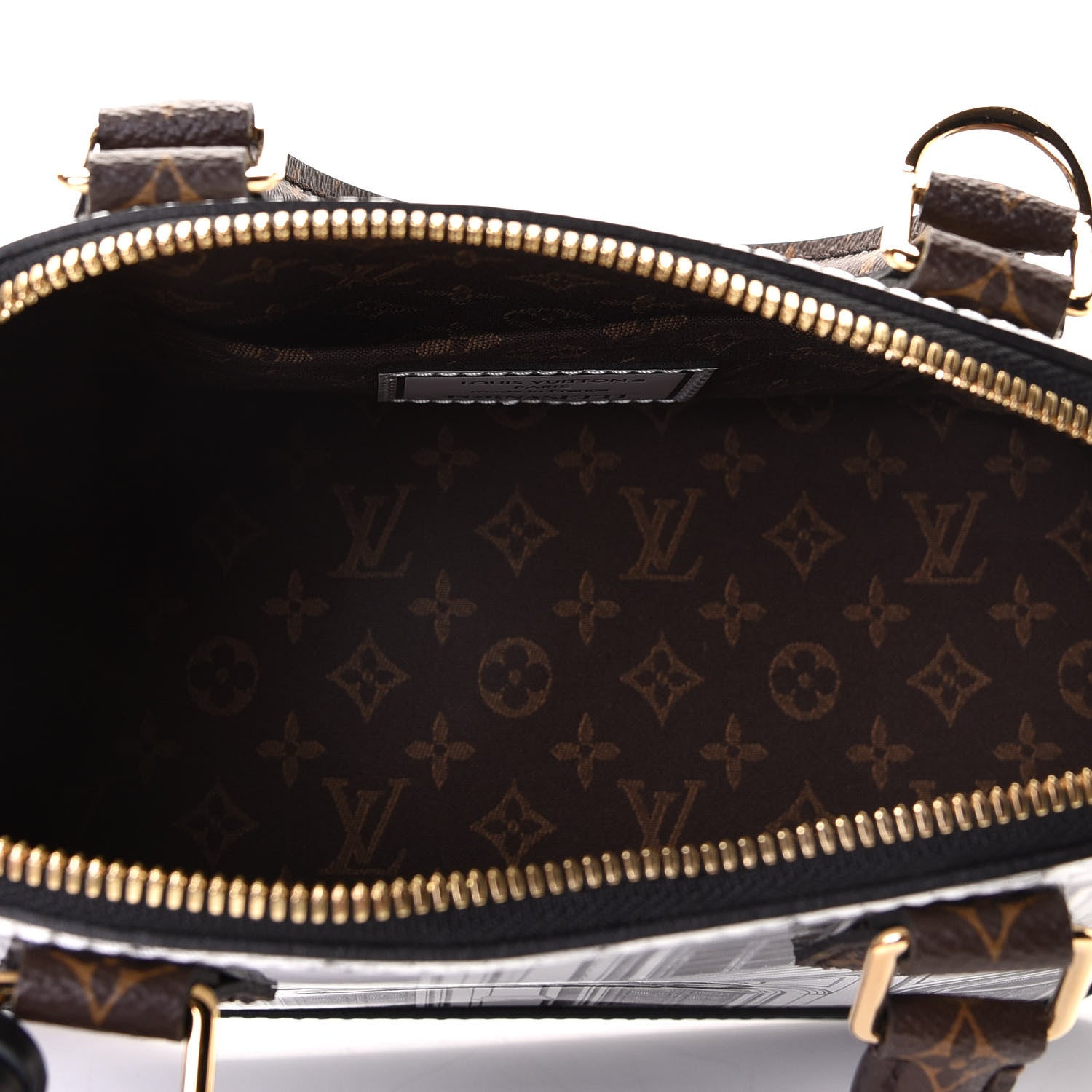 Louis Vuitton X FORNASETTI Calfskin Architettura Alma BB Black White 4 of 4