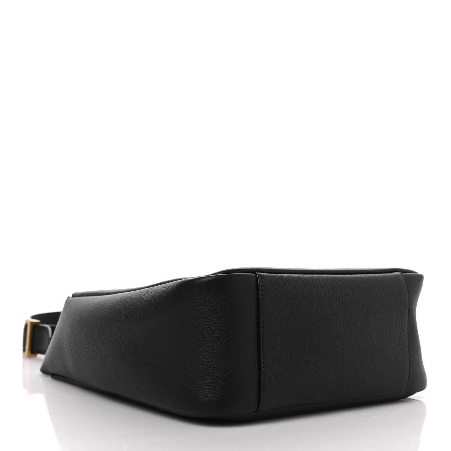 Saint Laurent Smooth Calfskin Small Le 5 A 7 Soft Hobo Black 4 of 8