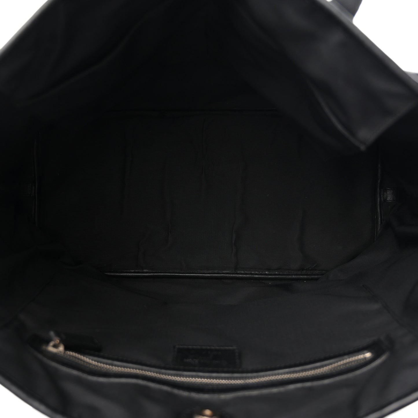 Patent Cannage Medium Panarea Tote Black