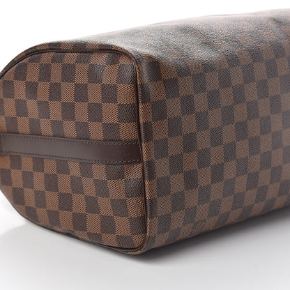 Louis Vuitton Damier Ebene Speedy Bandouliere 30 8 of 9