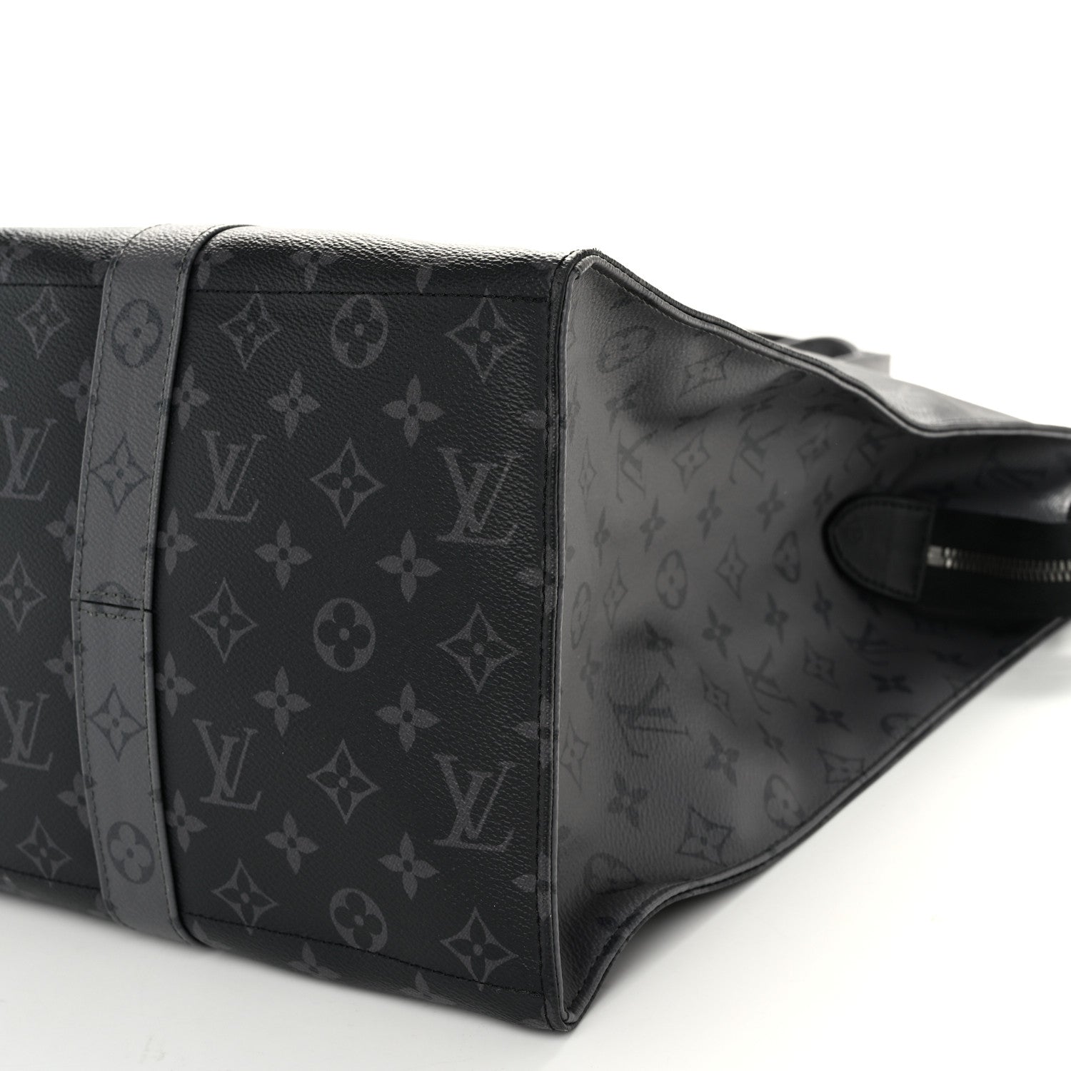 Louis Vuitton Monogram Eclipse Cabas Zippe GM Black 8 of 9
