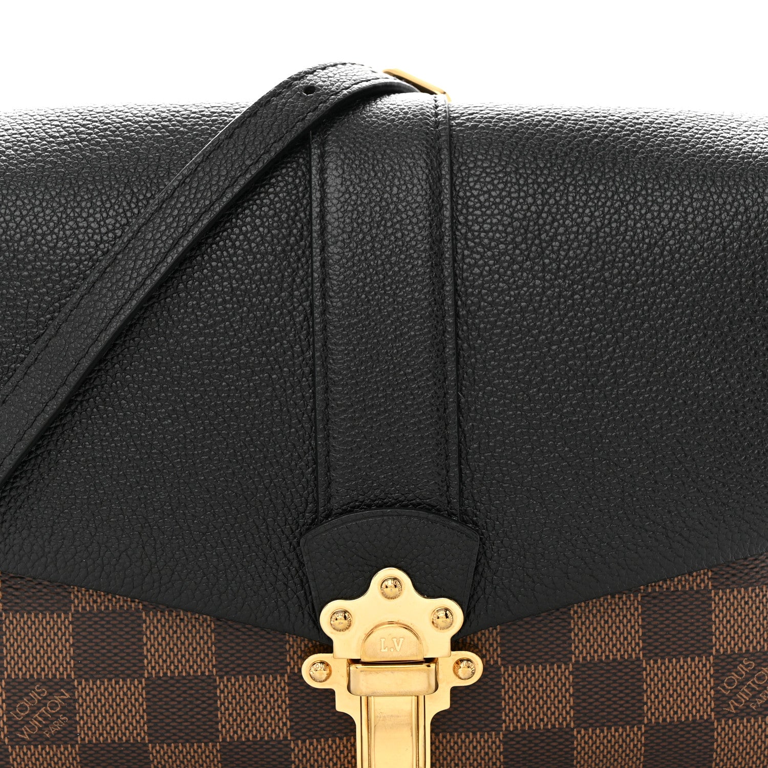 Louis Vuitton Damier Ebene Clapton Black 8 of 13