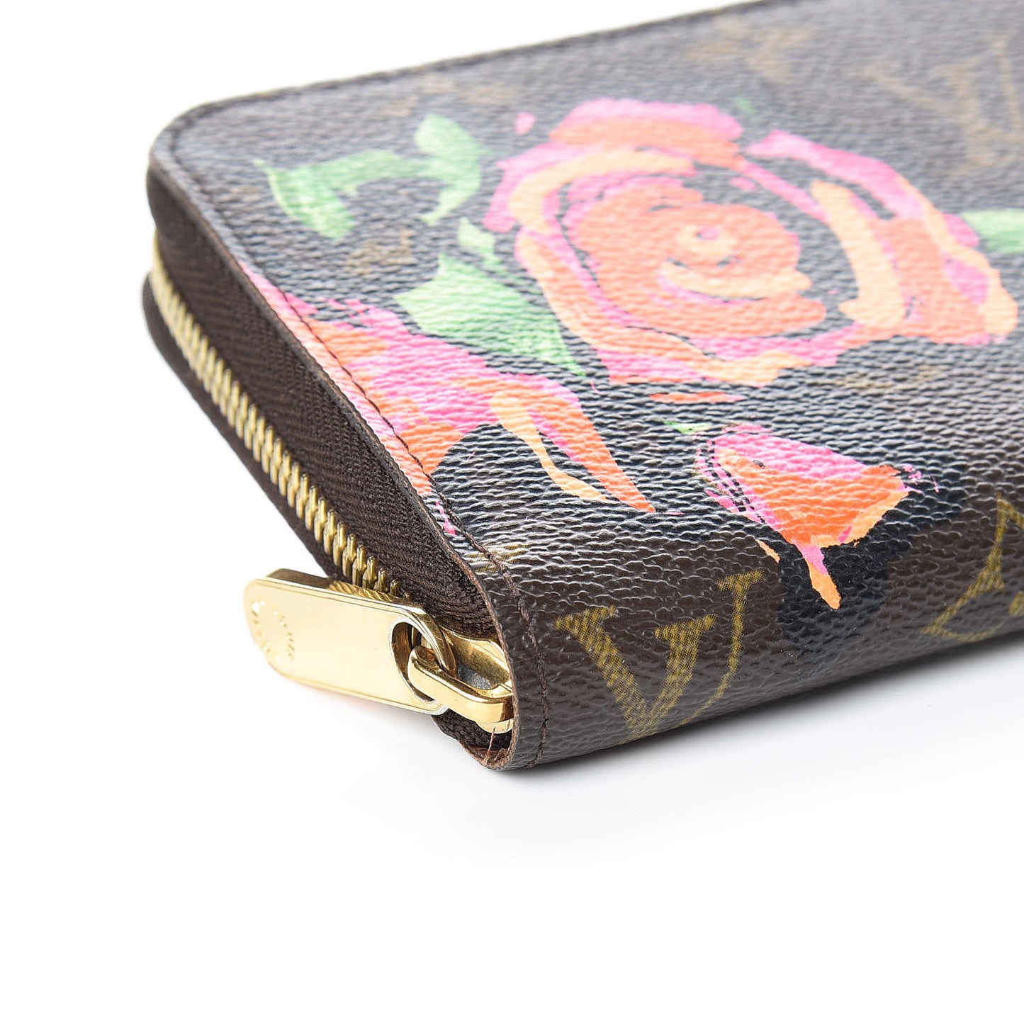 Monogram Roses Zippy Wallet