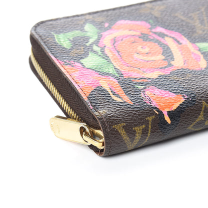 Louis Vuitton Monogram Roses Zippy Wallet 5 of 11