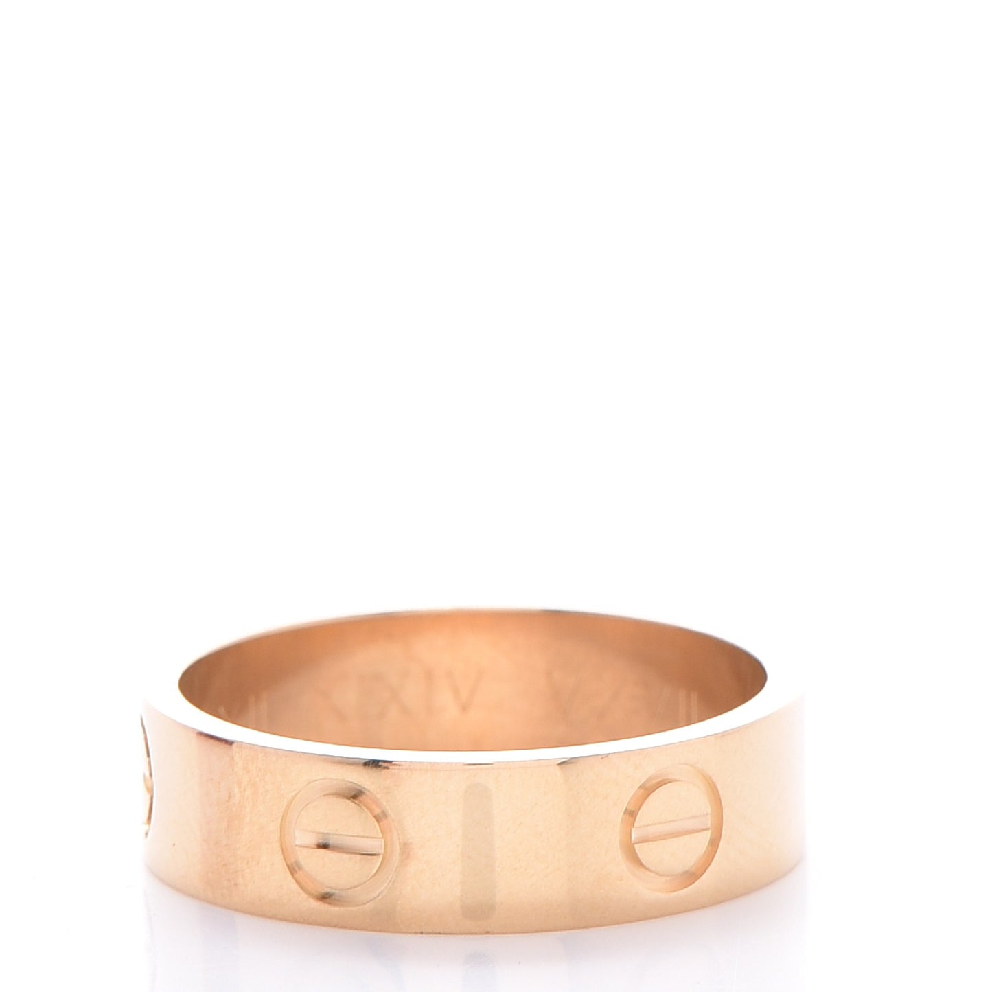 18K Yellow Gold 5.5mm LOVE Ring 57 8