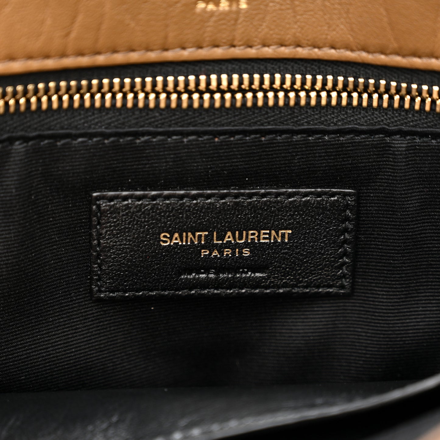 Grained Lambskin Monogram Large Niki Chain Satchel Dark Cork