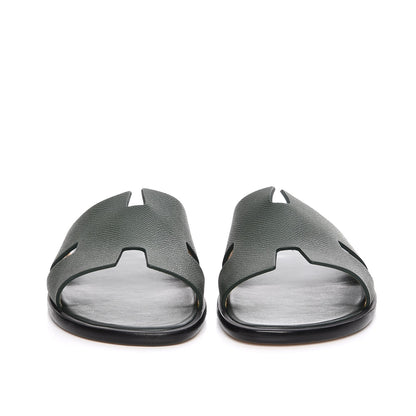 Hermes Epsom Izmir Mens Sandals 43 Vert Veronese 3 of 11