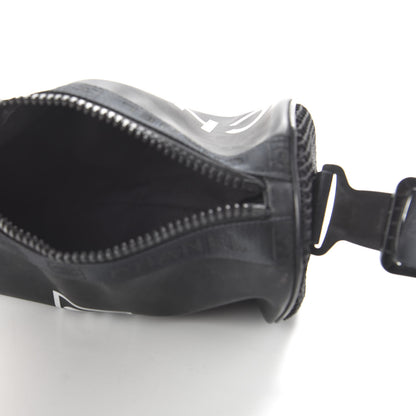 Chanel Rubber Nylon Mesh Small Sport Duffle Black 5 of 12