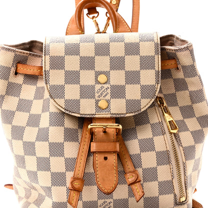 Louis Vuitton Damier Azur Sperone BB Backpack 7 of 11
