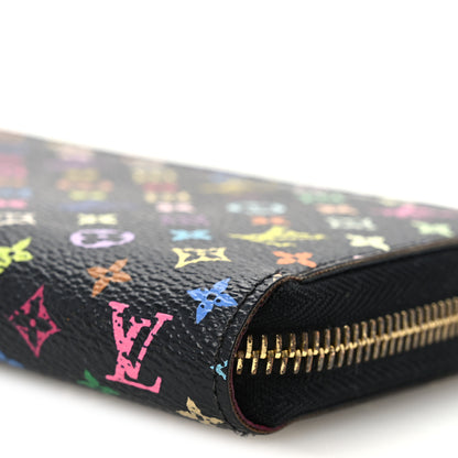 Louis Vuitton Monogram Multicolor Zippy Wallet Black Grenade 10 of 11