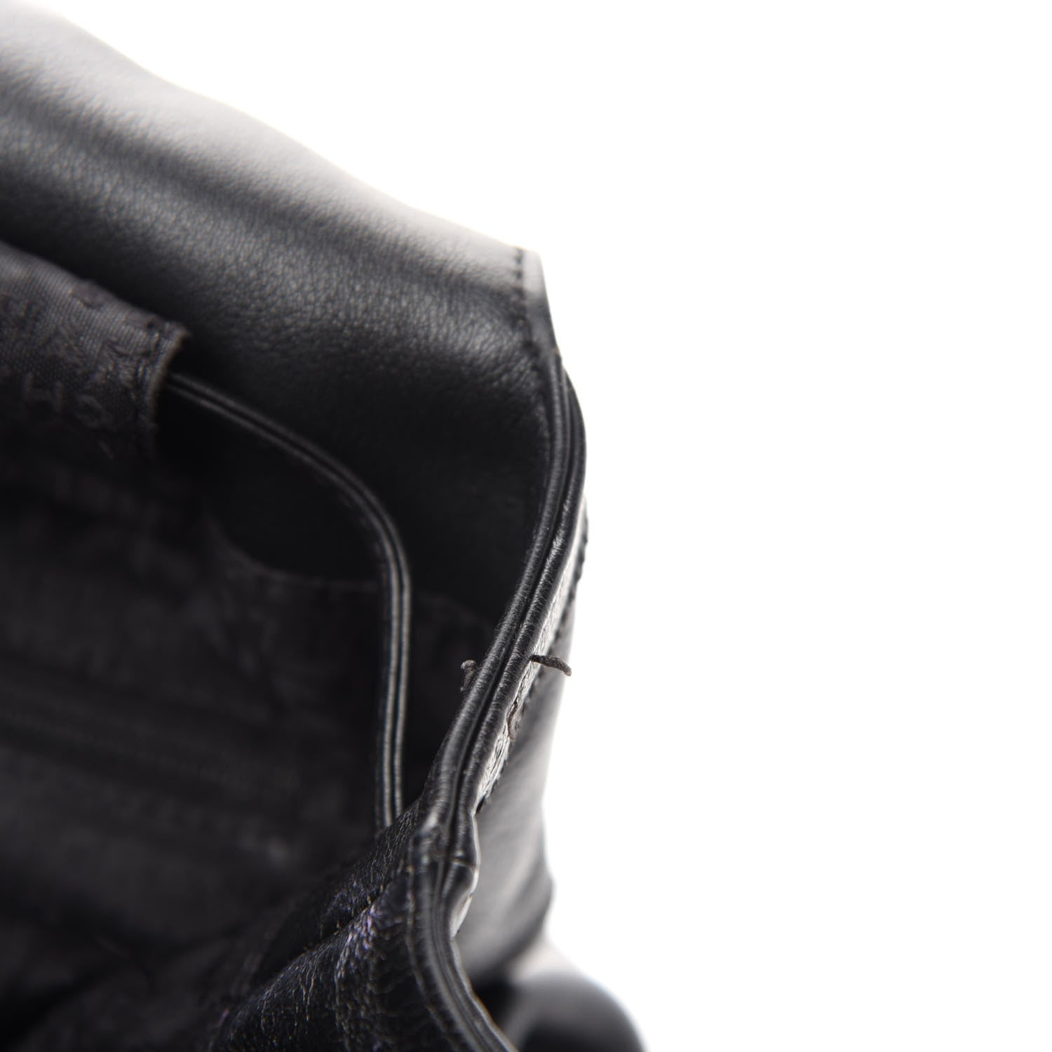 Chanel Calfskin Square Stitched Tassel Hobo Black 14 of 17