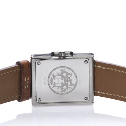 Hermes Stainless Steel Epsom 26mm Belt Quartz Watch Gold 4 of 11