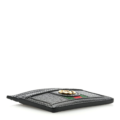 Gucci Calfskin Web GG Ophidia Card Holder Black 4 of 6