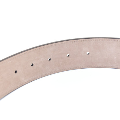 Gucci GG Supreme Monogram Selleria Calfskin Interlocking G 40mm Belt 90 36 Beige Ebony Cocoa 5 of 8