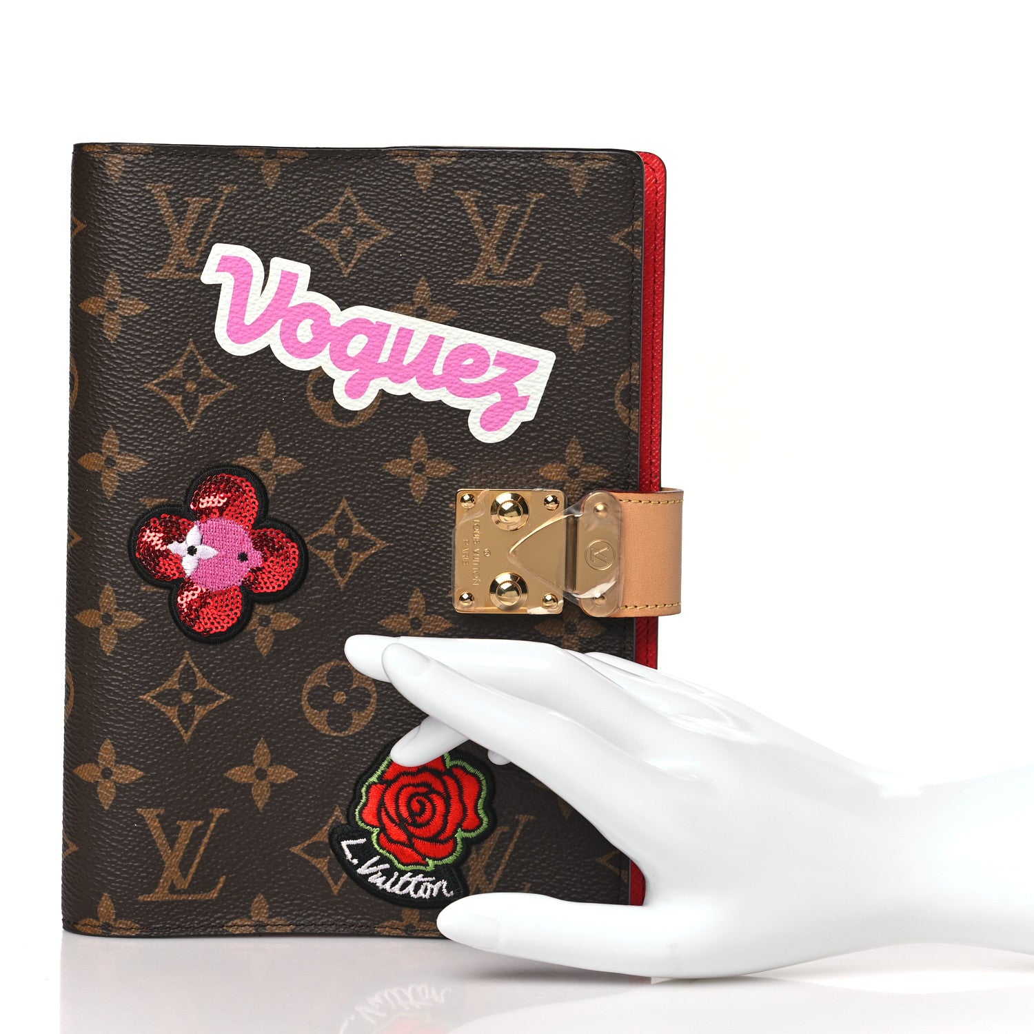 Louis Vuitton Monogram Paul LV Stories Notebook Cover MM 2 of 9