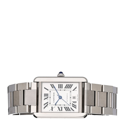 Cartier Stainless Steel 31mm Tank Solo Automatic Watch 2 of 4
