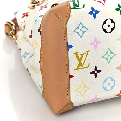 Louis Vuitton Monogram Multicolor Audra White 7 of 8