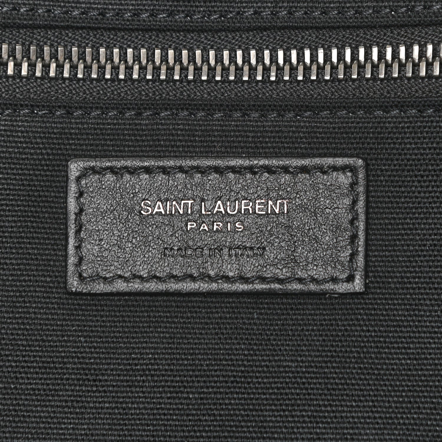 Saint Laurent Grained Calfskin Classic Duffle Black 5 of 10
