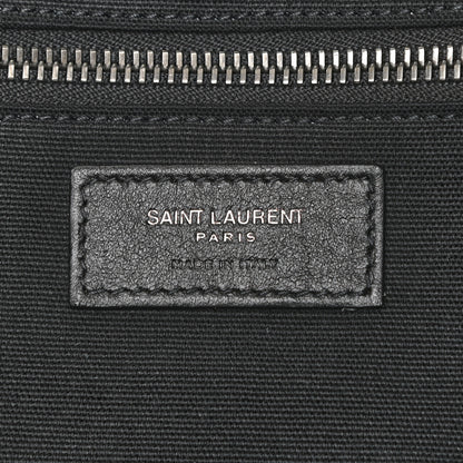 Saint Laurent Grained Calfskin Classic Duffle Black 5 of 10