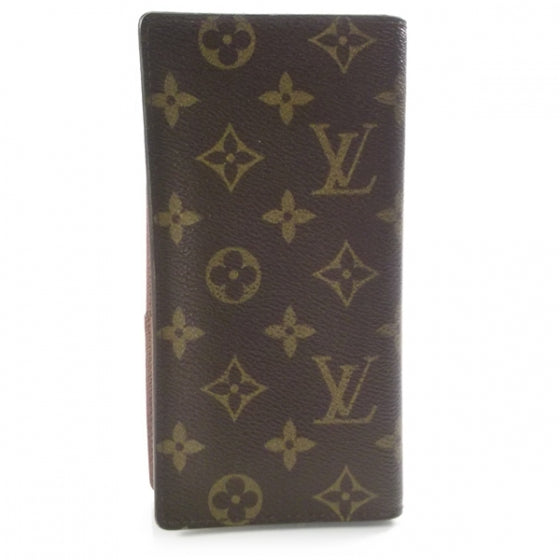 Monogram Porte Valeurs Checkbook Wallet