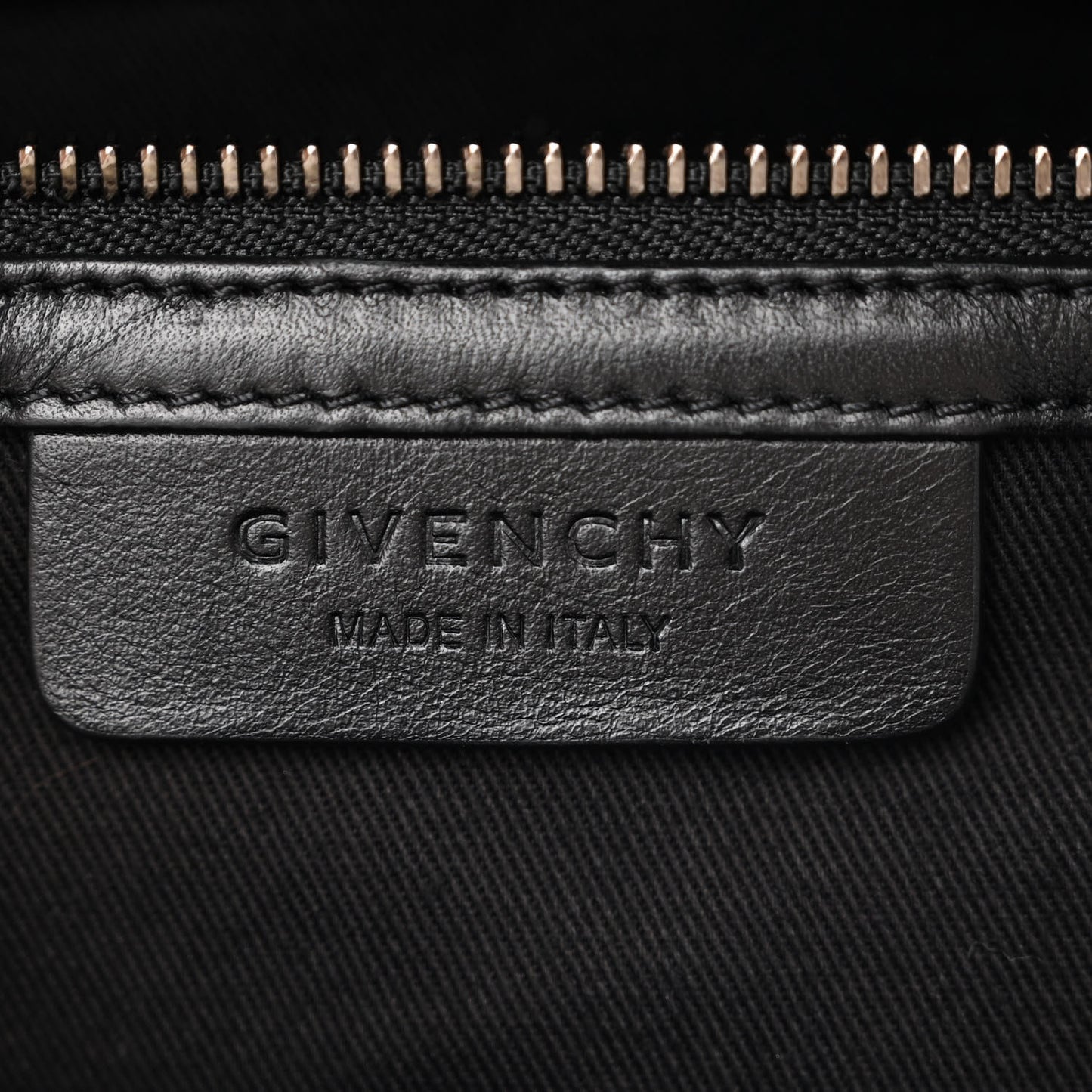 Calfskin Crocodile Embossed Small Antigona Brown