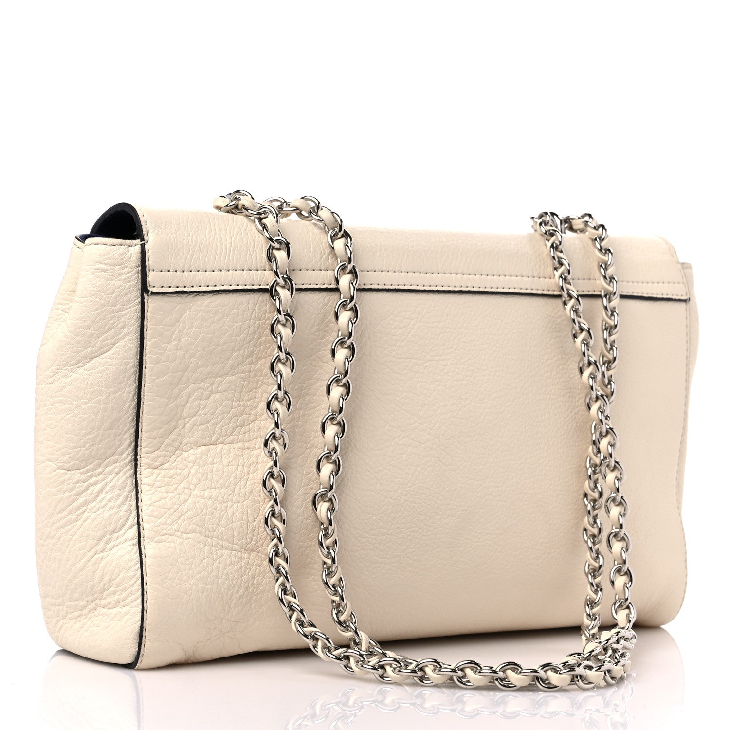Mulberry Small Classic Grain Calfskin Medium Lily Flap 3 of 9