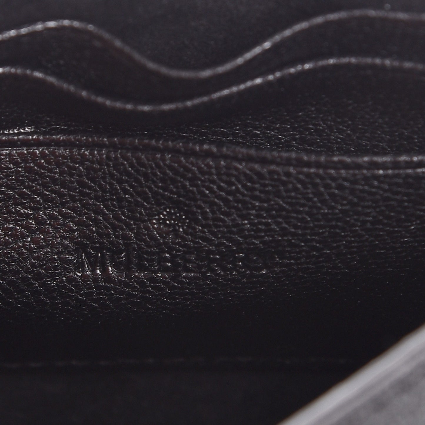 Classic Grain Calfskin Mini Lily Black