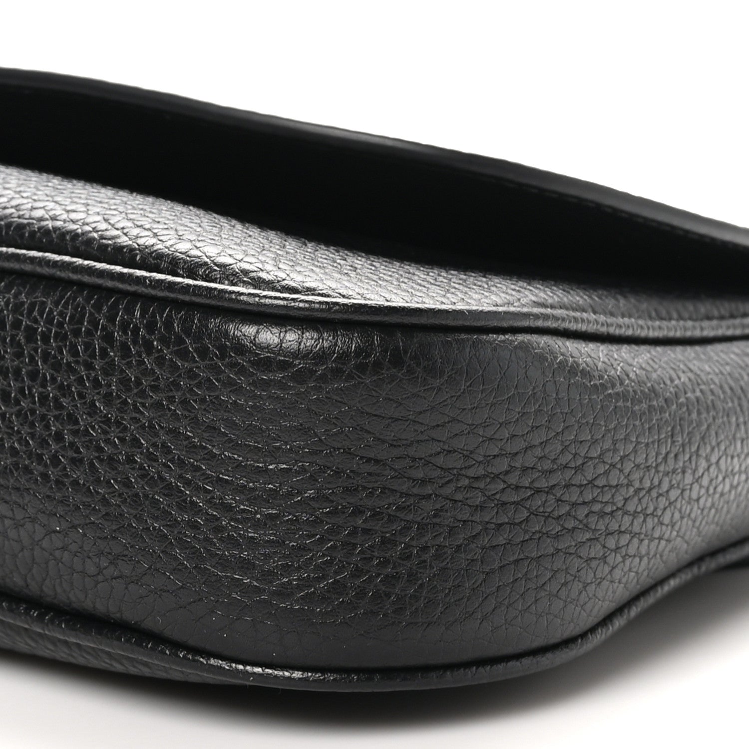 Gucci Pebbled Calfskin Medium Soho Flap Crossbody Black 10 of 10