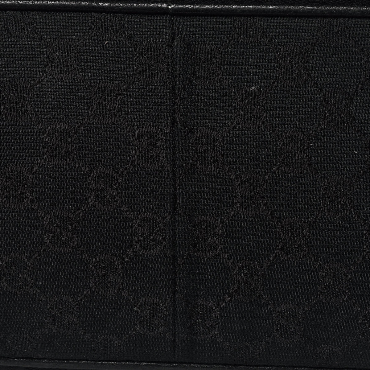 Monogram Large Diaper Bag Black