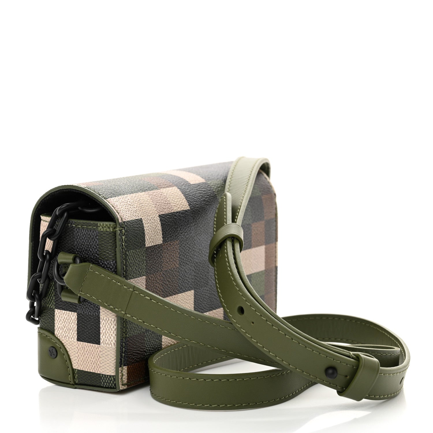 Louis Vuitton Damoflage Steamer Wearable Wallet Green 3 of 10