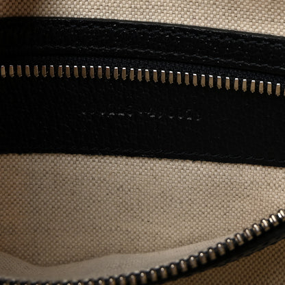 Gucci GG Supreme Monogram Textured Dollar Calfskin Web Small Ophidia Half Moon Hobo Beige Blue 7 of 10