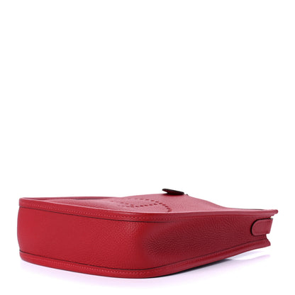 Hermes Taurillon Maurice Evelyne TPM Rouge Piment 8 of 10