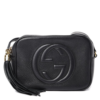 Gucci Pebbled Calfskin Small Soho Disco Bag Black 1 of 11