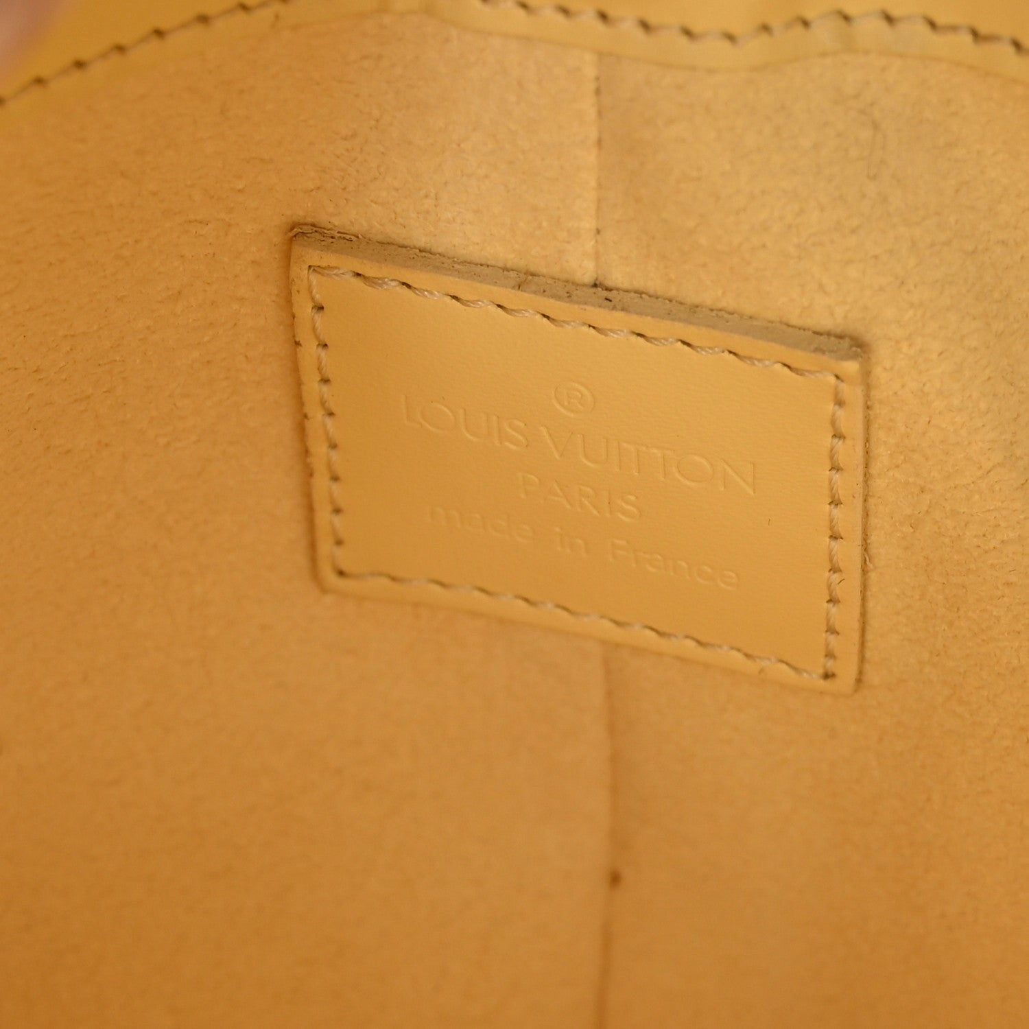 Louis Vuitton Epi Demi Lune Pochette Vanilla 6 of 10