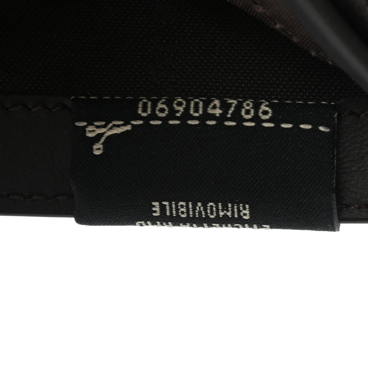 Glazed Fabric Vitello King FF 1974 Diagonal Bi-Fold Wallet Tobacco Moro Cuoio
