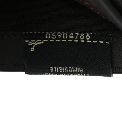 Fendi Glazed Fabric Vitello King FF 1974 Diagonal Bi-Fold Wallet Tobacco Moro Cuoio 9 of 9