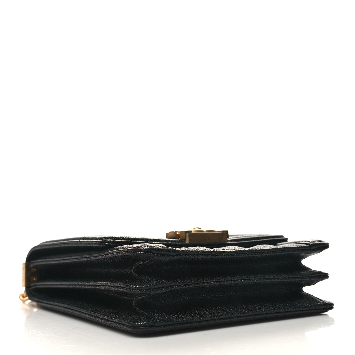 Chanel Caviar Quilted North South Boy Flap Black 4 of 10