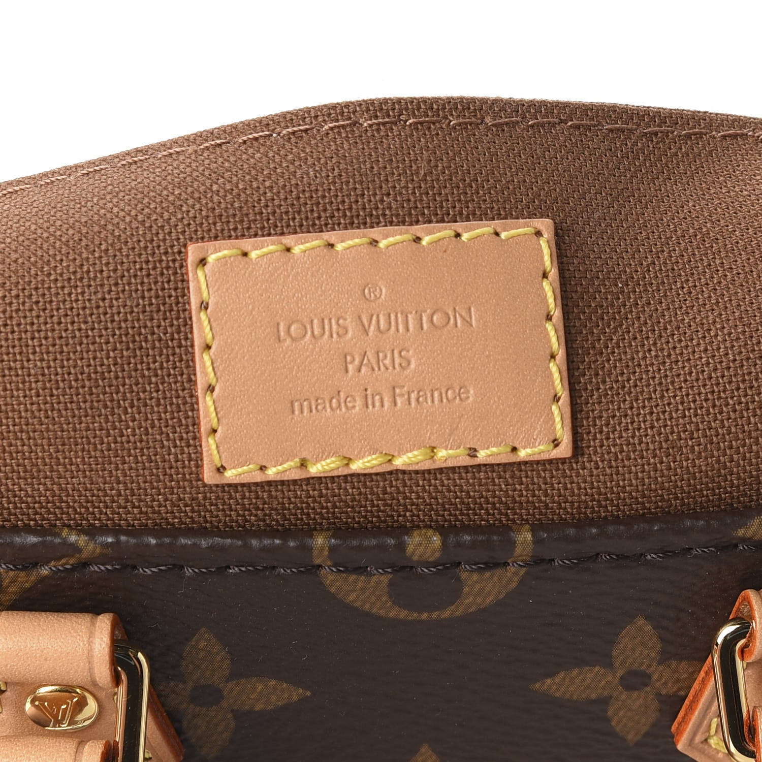 Louis Vuitton Monogram Petit Sac Plat 7 of 10