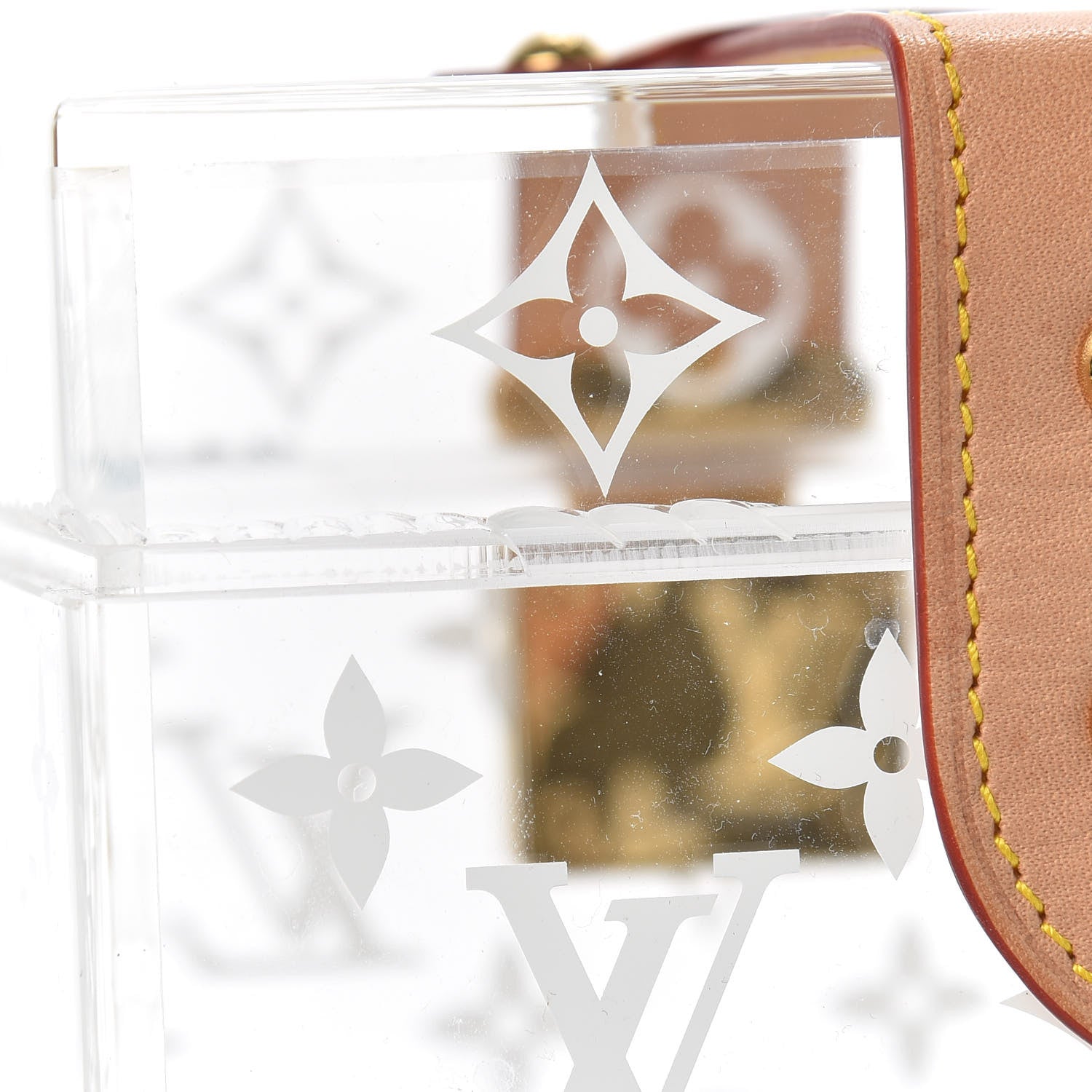 Louis Vuitton Transparent Plexiglass Cube Scott Box 9 of 9