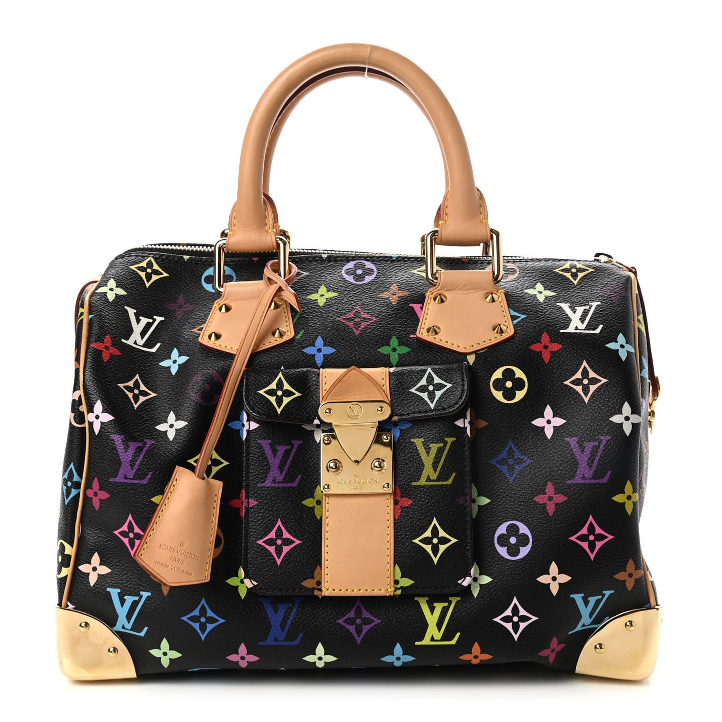 Monogram Multicolor Speedy 30 Black