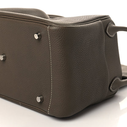 Hermes Taurillon Clemence Lindy 30 Etoupe 8 of 9