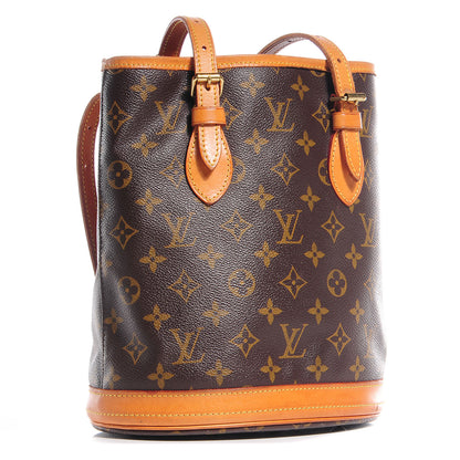 Louis Vuitton Monogram Petit Bucket 23 3 of 8
