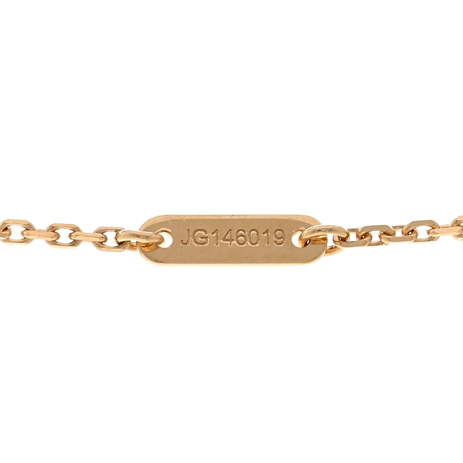 Van Cleef & Arpels VAN CLEEF & ARPELS 18K Yellow Gold Mother of Pearl Sweet Alhambra Butterfly Pendant Necklace 5 of 6