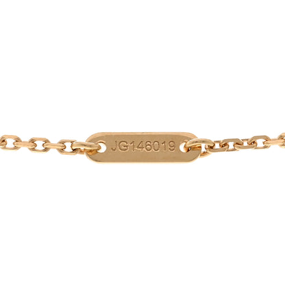 Van Cleef & Arpels VAN CLEEF & ARPELS 18K Yellow Gold Mother of Pearl Sweet Alhambra Butterfly Pendant Necklace 5 of 6