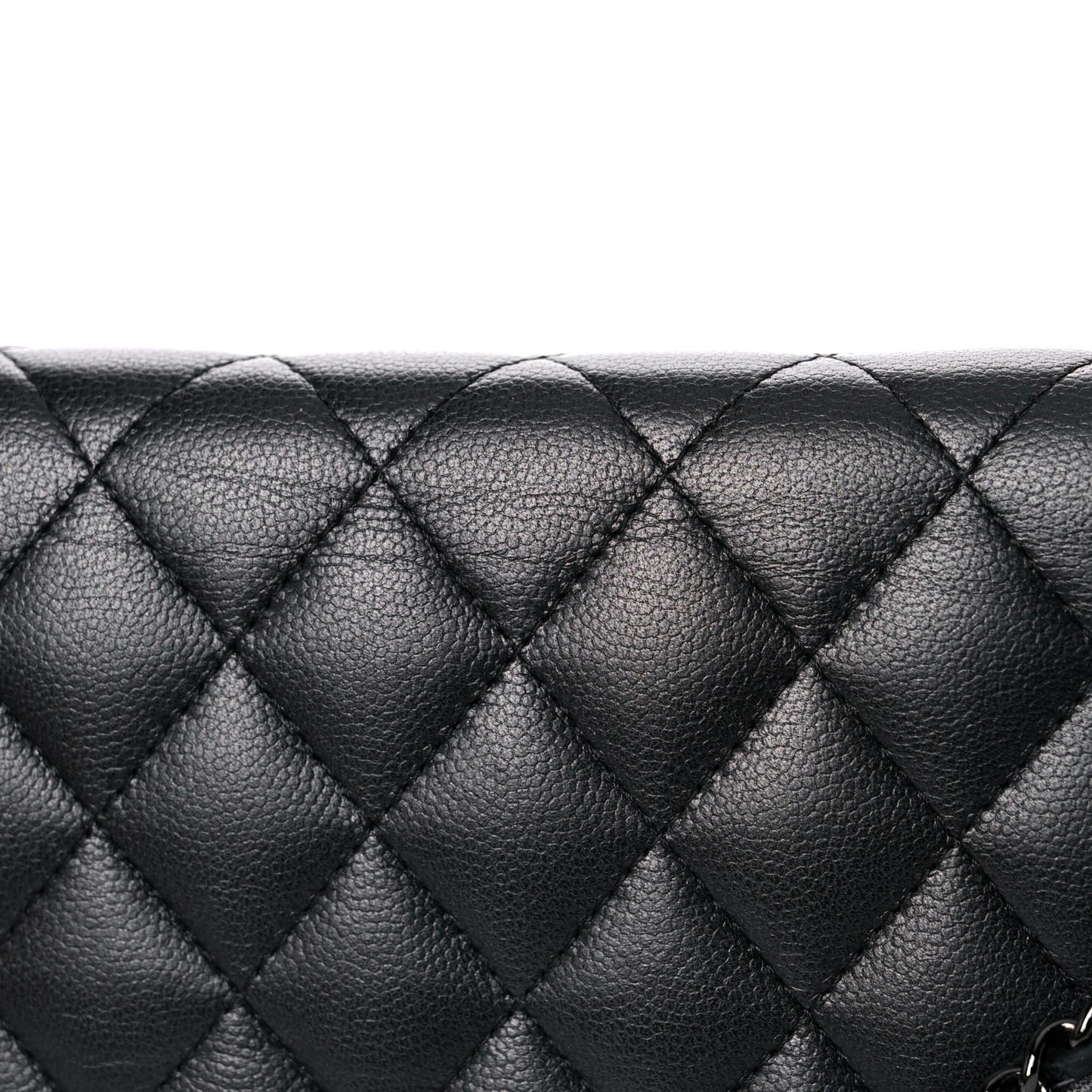Caviar Quilted Boy Wallet On Chain WOC So Black